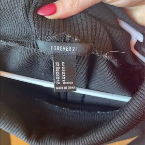 Black long sleeve sweater dress